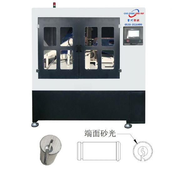 點擊查看詳細信息<br>標題：JRS-8-4自動鎖芯雙頭單面拉絲機 閱讀次數(shù)：2443